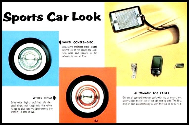 1955 Chevrolet Accessories Booklet Page 33